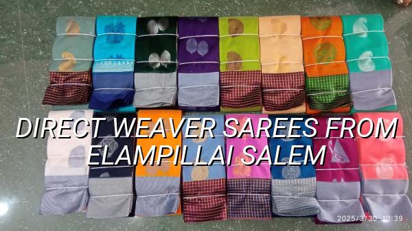 Direct Weaver Sarees from Elampillai, Salem